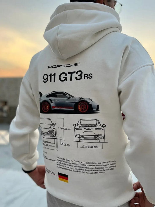 Porsche 911 GT3 RS Premium Graphic Hoodie