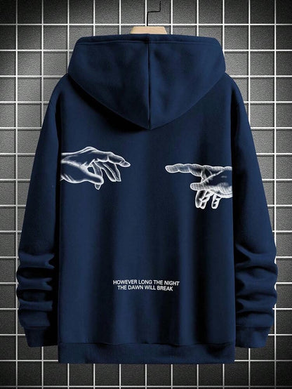 "Artistic Hands Graphic Hoodie – Comfort Meets Meaning"